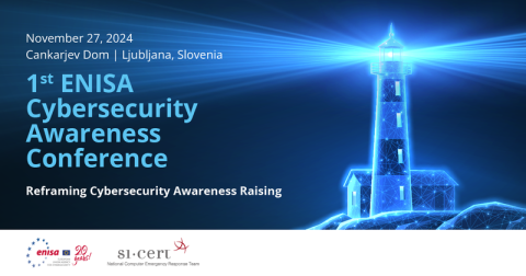The banner of the conference in Ljubljana