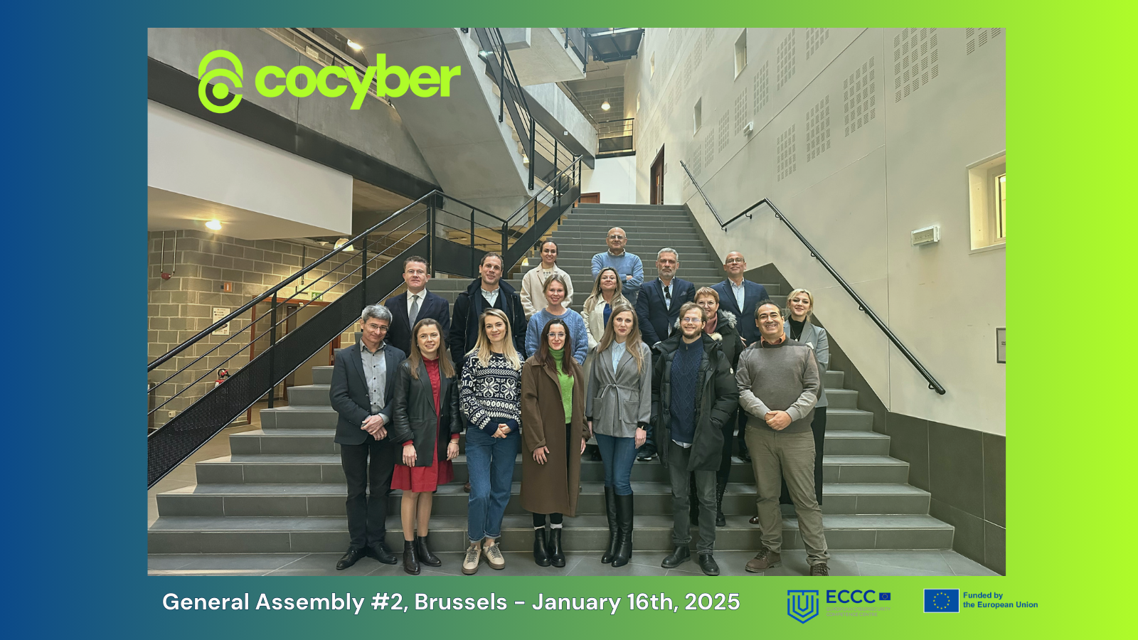 Group Picture at the second general assembly at Brussels