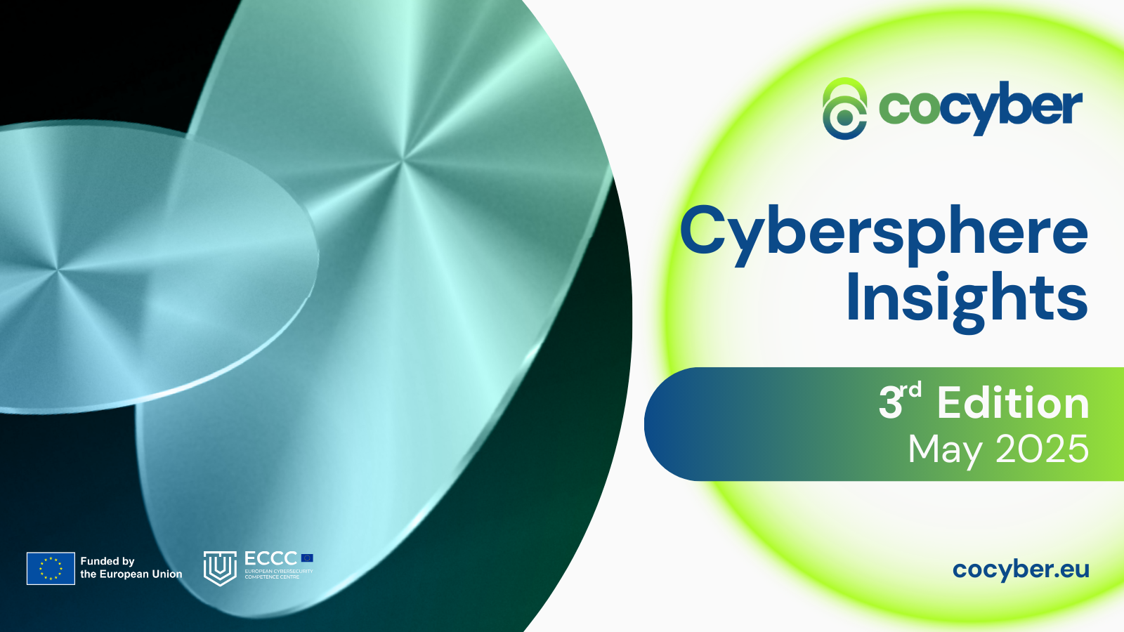 Banner announcing the release of the 3rd edition of 'Cybersphere Insights'
